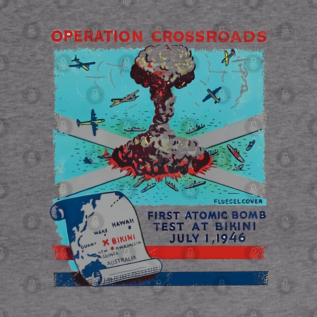 Operation Crossroads - Atomic Bomb Test at Bikini by Distant War